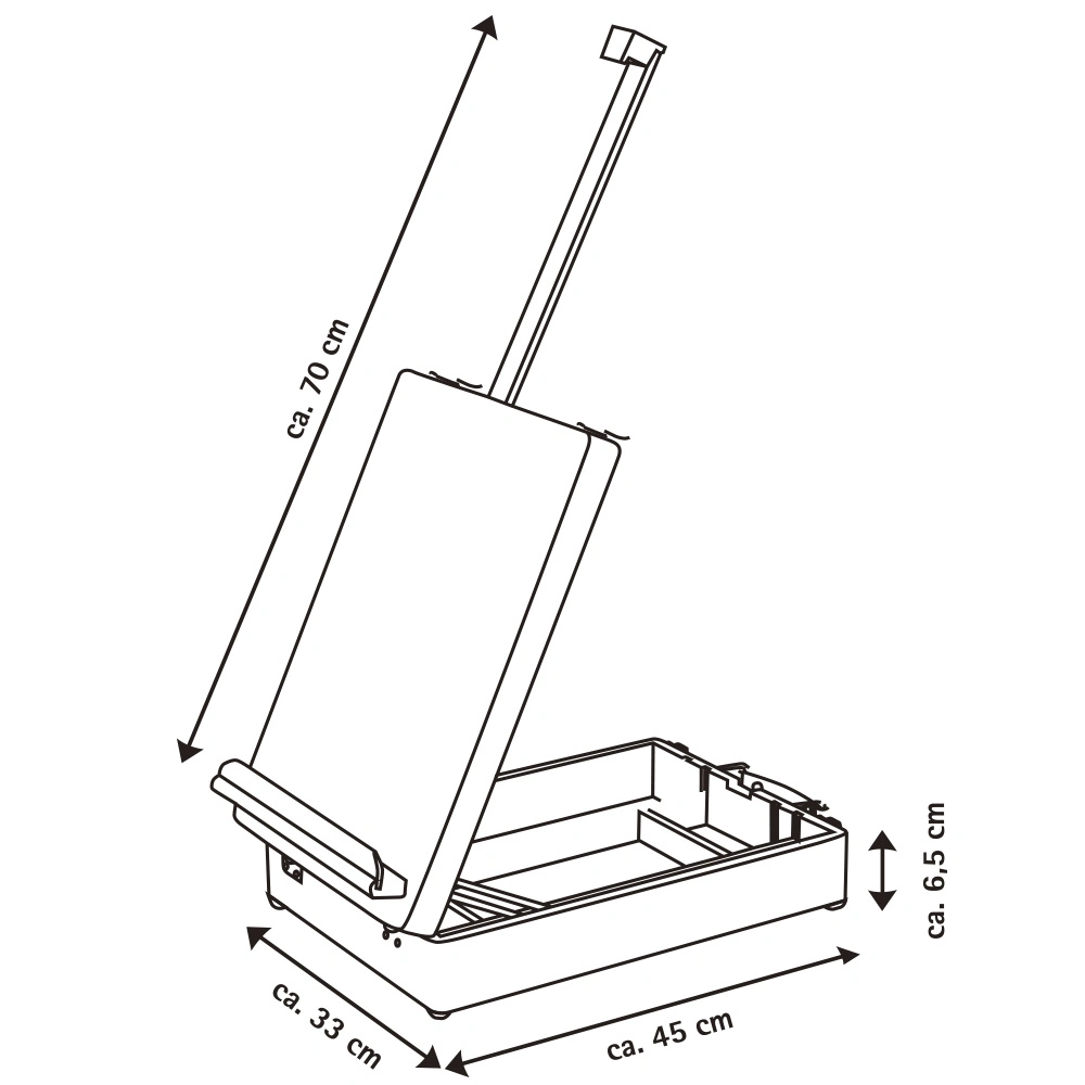 51PC Table Easel Art Set