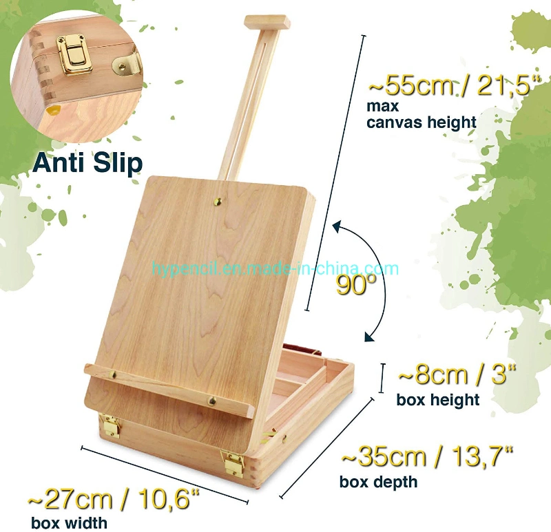 Table Easel with Acrylic Painting Set