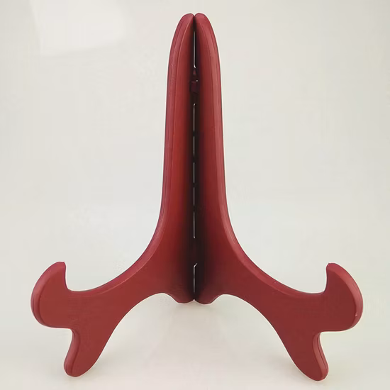 Supporto per cavalletto da tavolo in plastica per espositore per piatti in ceramica