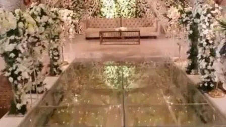 Specchio decorativo per bar, lastra acrilica e specchio da palcoscenico